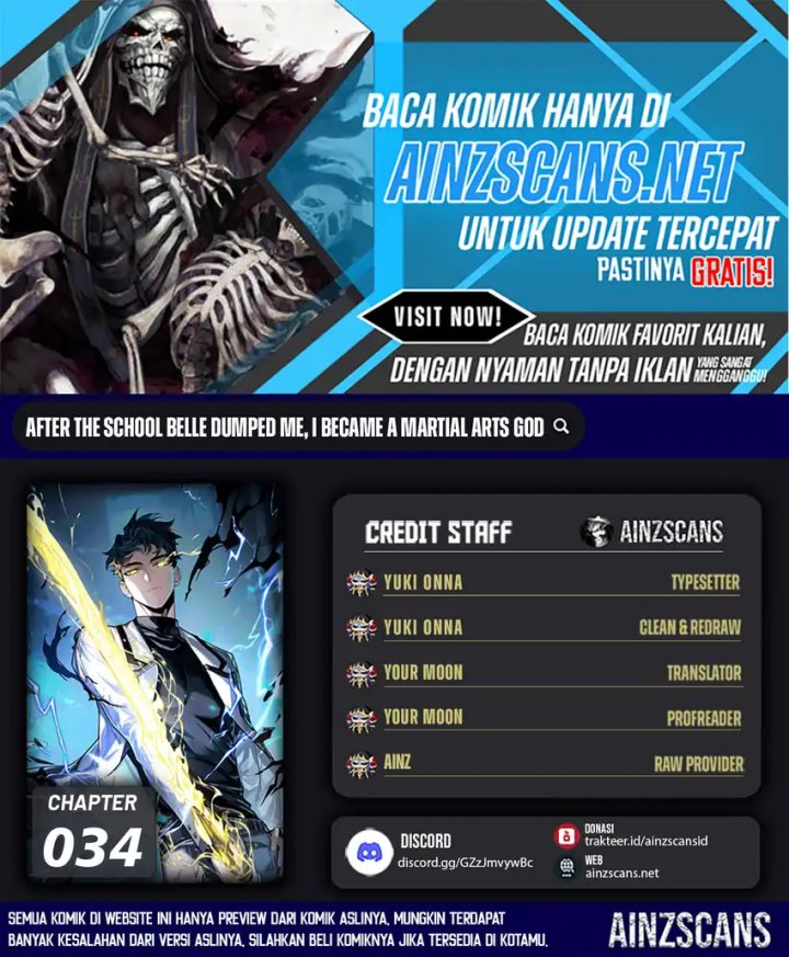 After the High School Goddess Dumped Me I Became a Martial Arts God (After breaking up with the school beauty) Chapter 34 Gambar 1