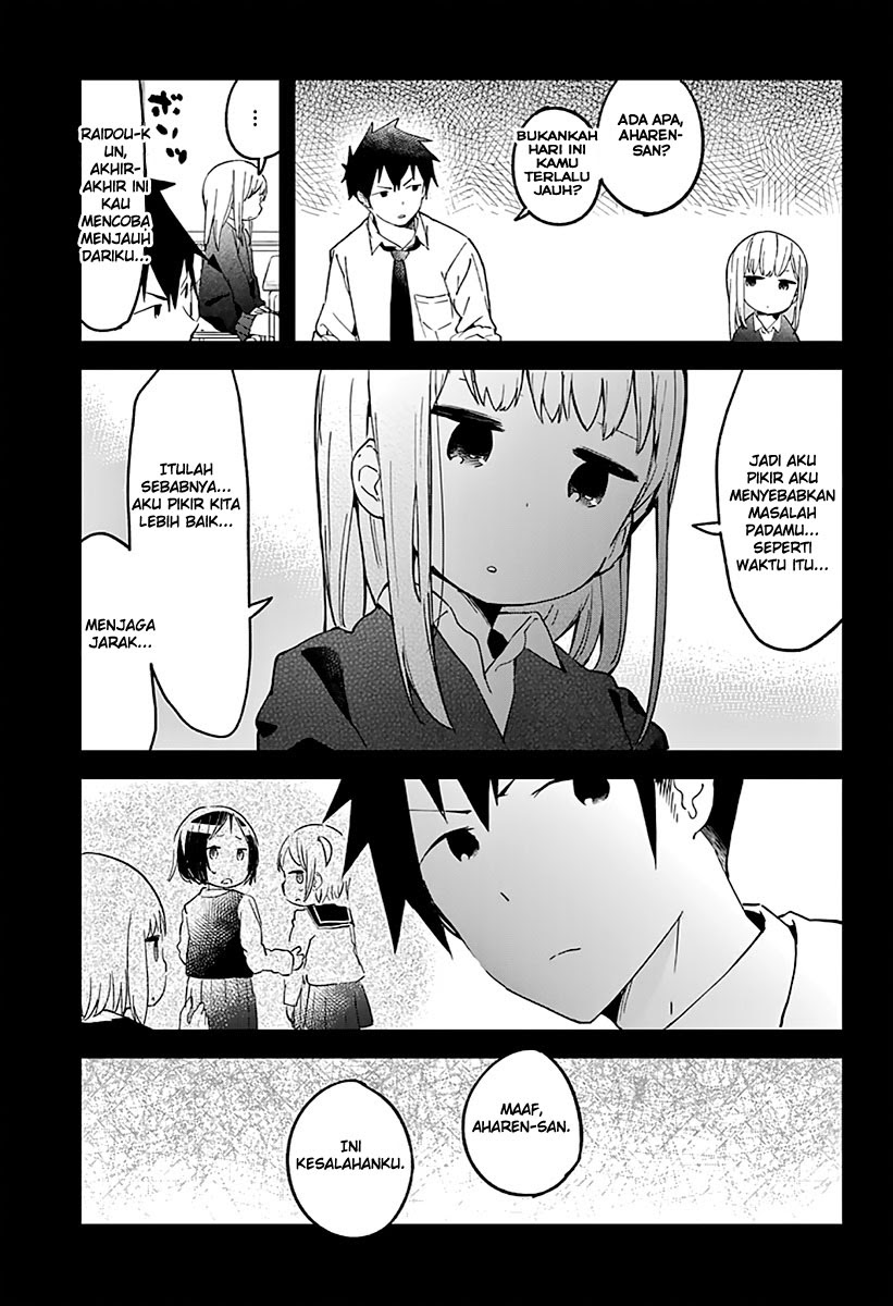 Aharen-san wa Hakarenai Chapter 07 Gambar 10