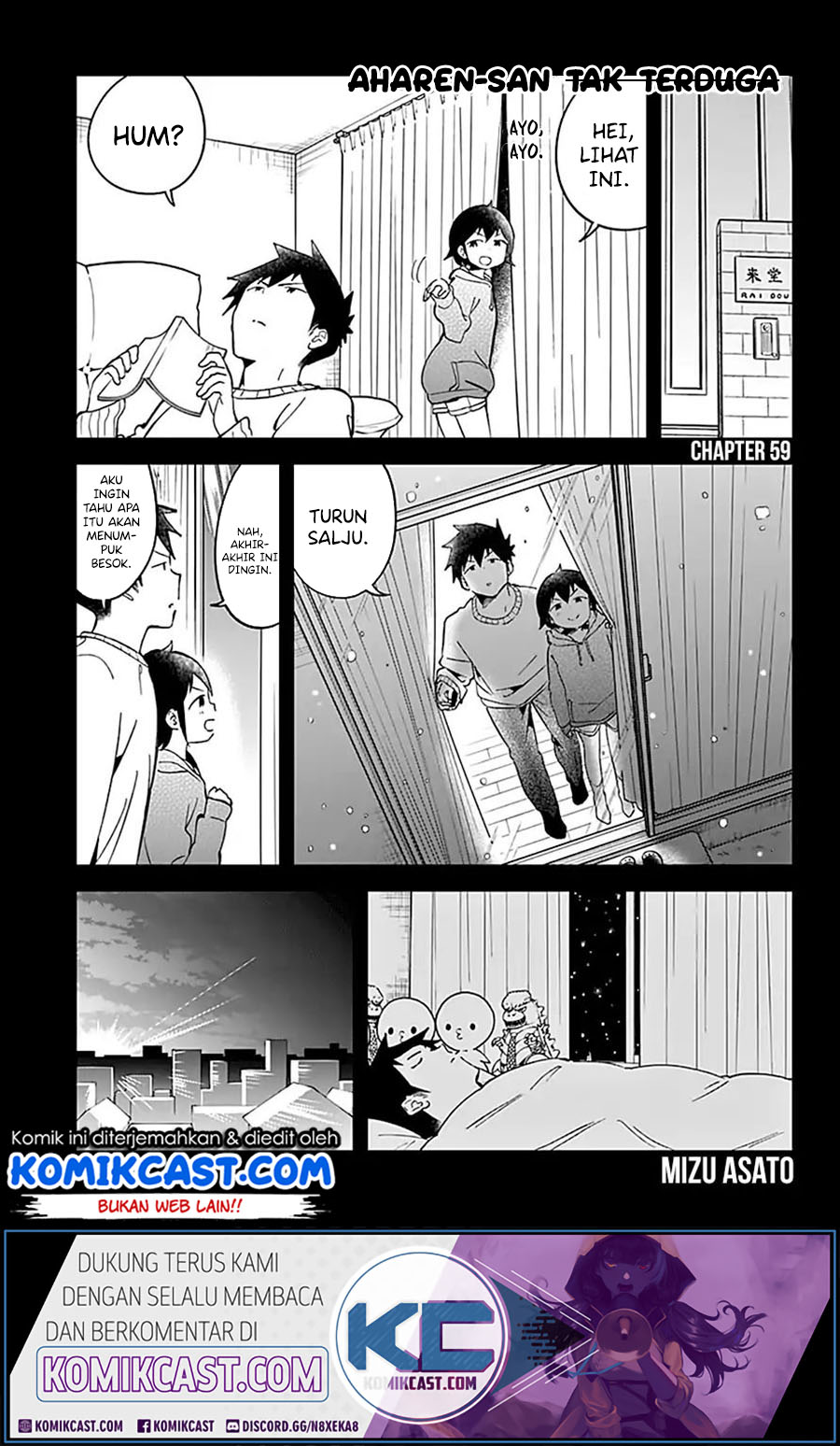 Aharen-san wa Hakarenai Chapter 59 Gambar 2
