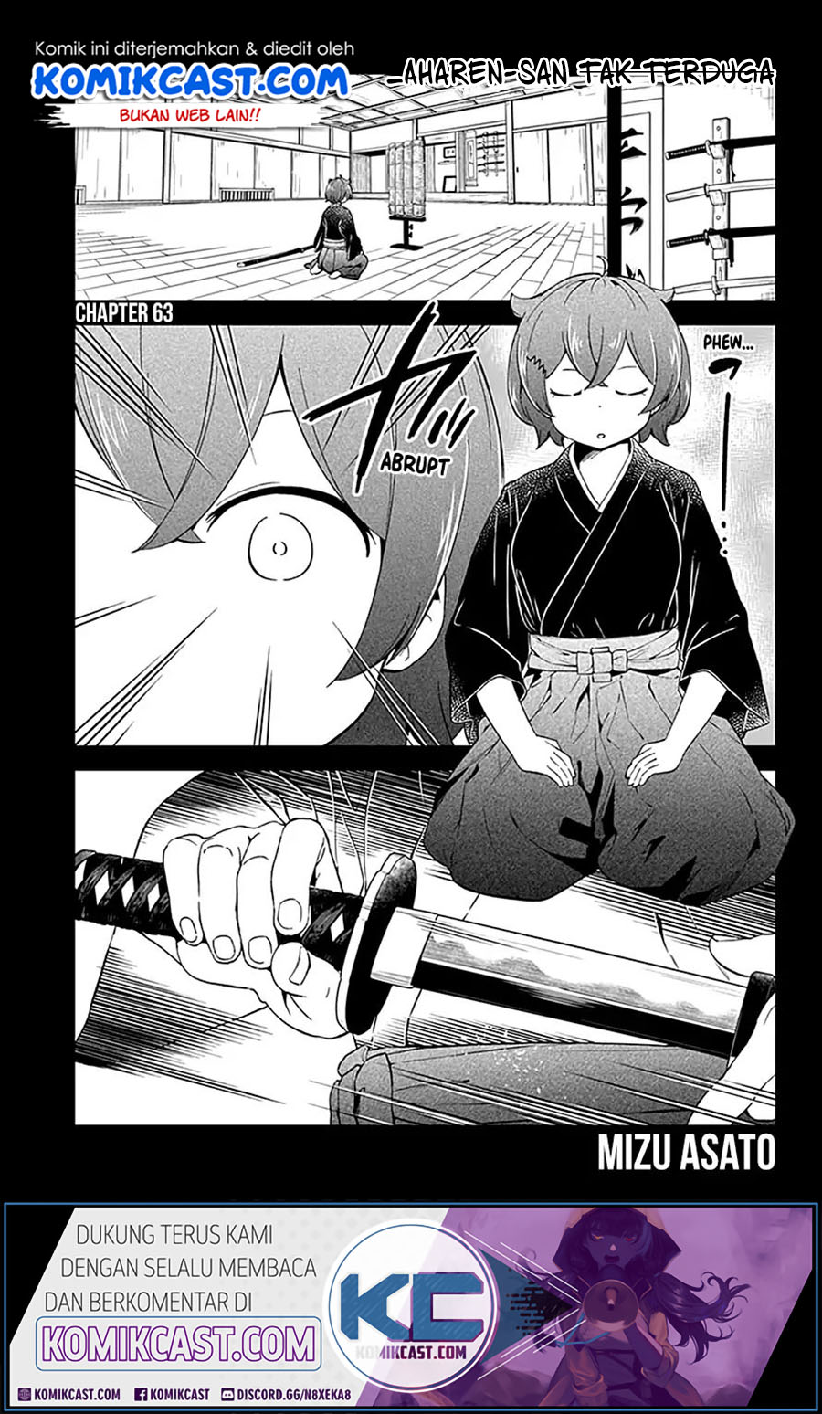 Aharen-san wa Hakarenai Chapter 63 Gambar 2