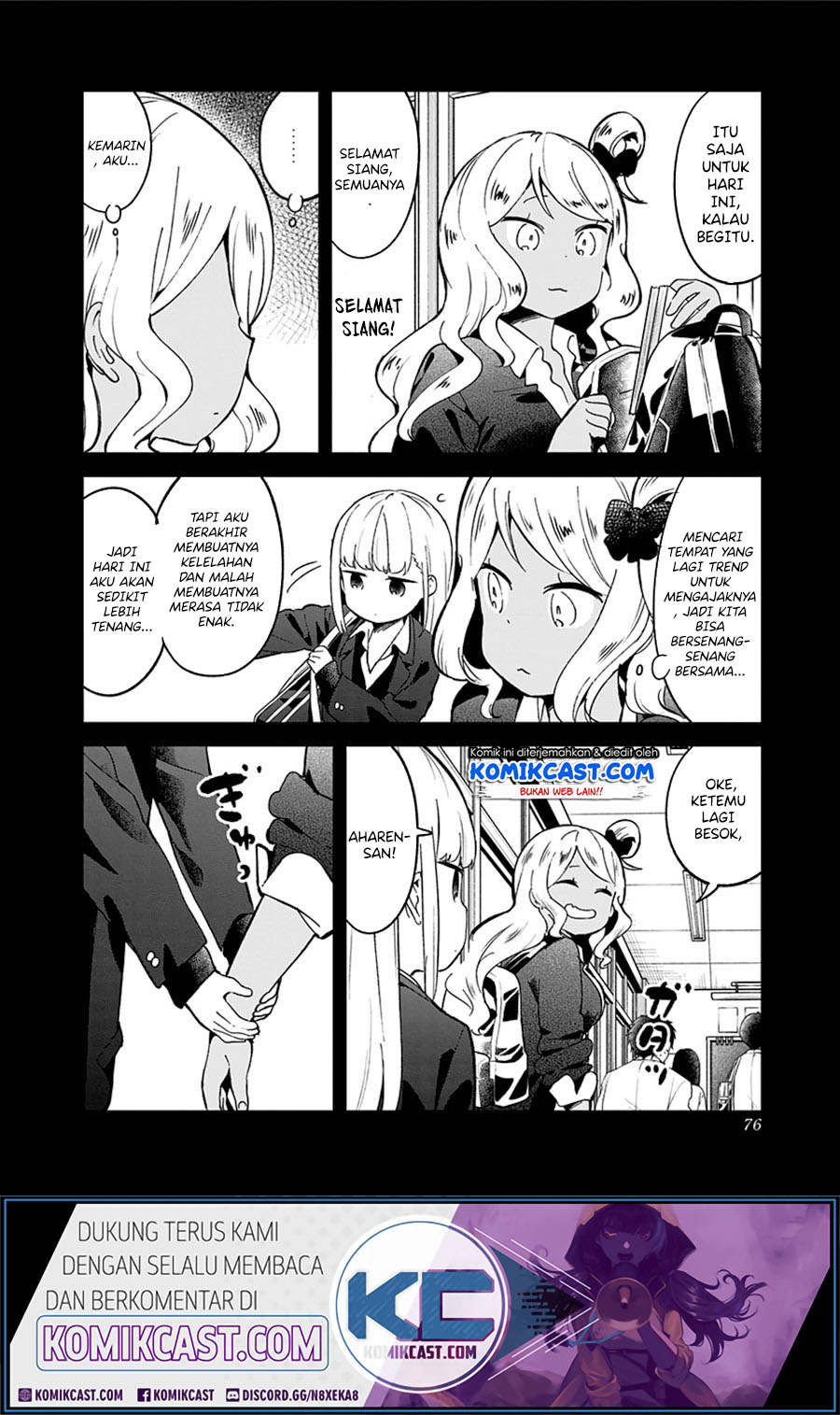 Aharen-san wa Hakarenai Chapter 72 Gambar 5