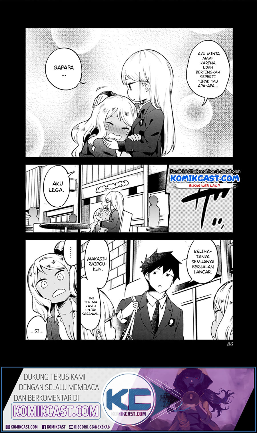 Aharen-san wa Hakarenai Chapter 72 Gambar 15