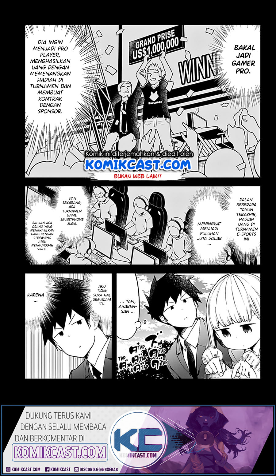 Aharen-san wa Hakarenai Chapter 73 Gambar 4
