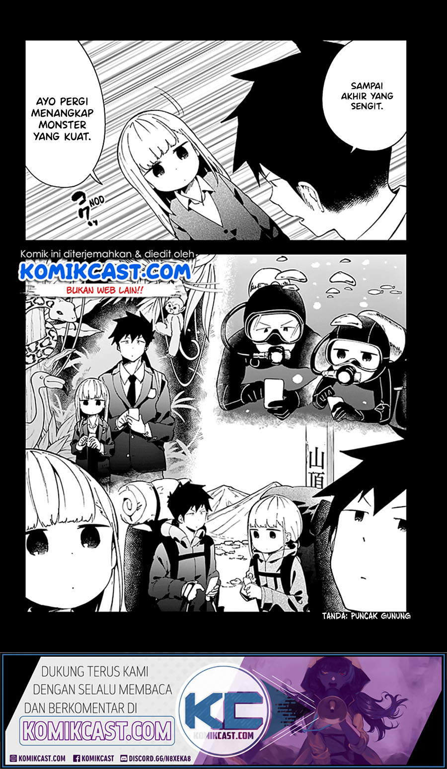 Aharen-san wa Hakarenai Chapter 73 Gambar 9