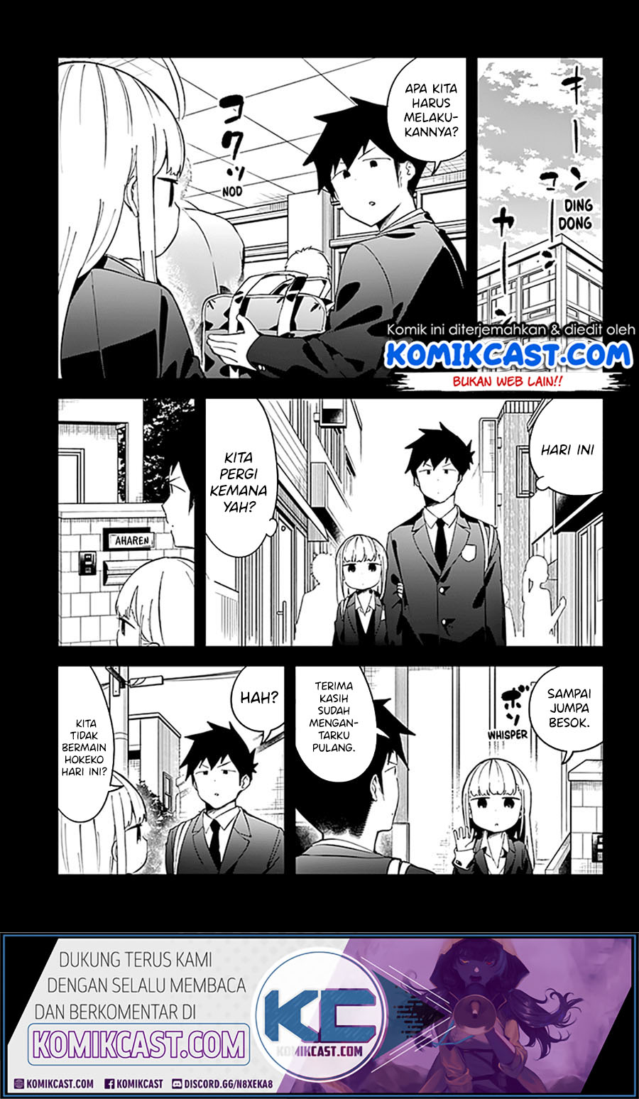 Aharen-san wa Hakarenai Chapter 73 Gambar 10
