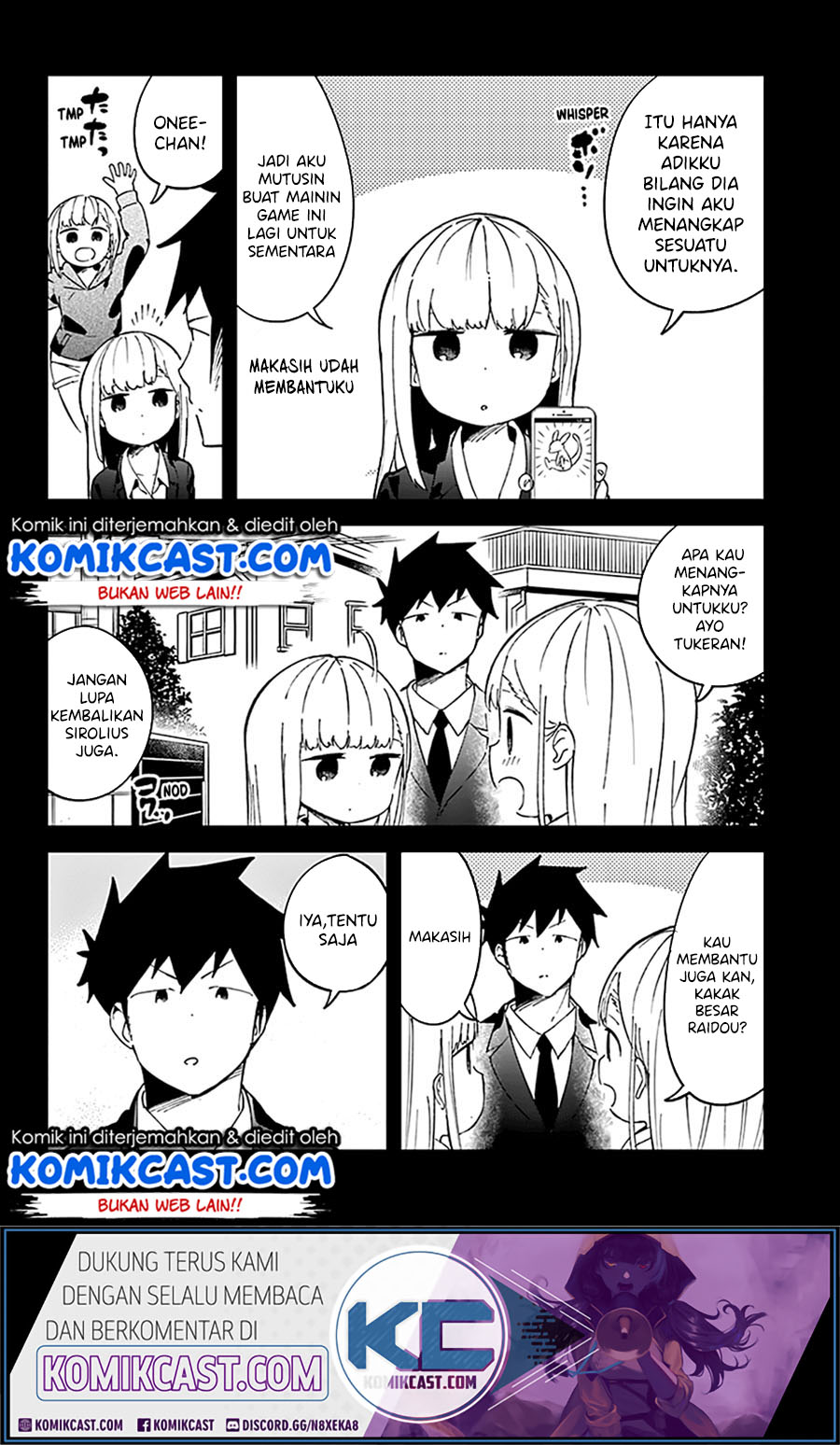Aharen-san wa Hakarenai Chapter 73 Gambar 11