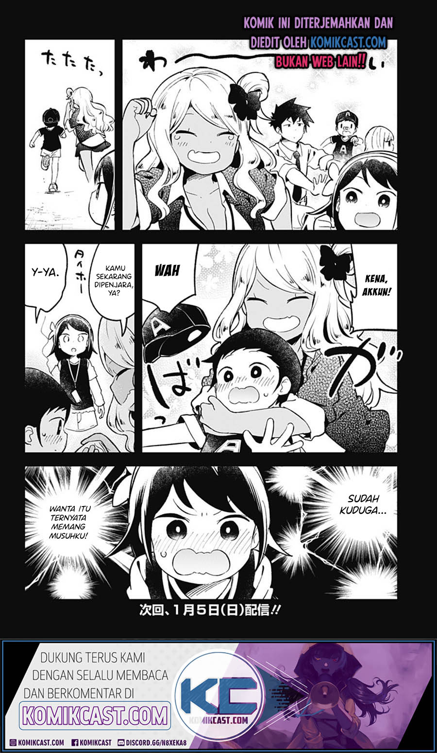 Aharen-san wa Hakarenai Chapter 80 Gambar 15