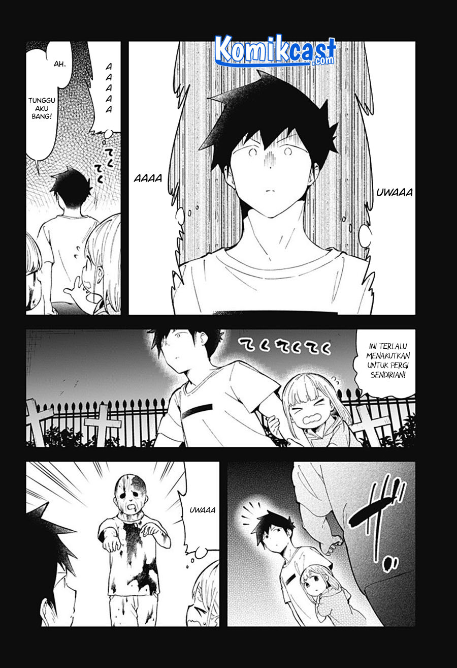 Aharen-san wa Hakarenai Chapter 85 Gambar 9