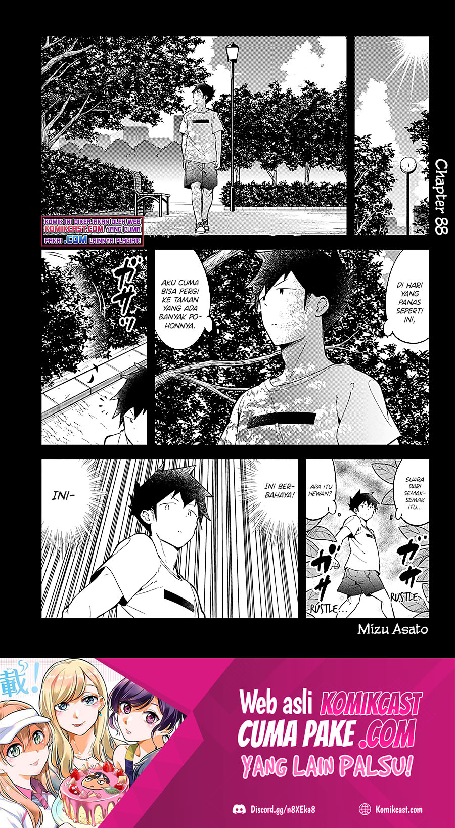 Aharen-san wa Hakarenai Chapter 88 Gambar 2