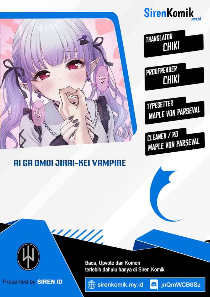 Ai ga Omoi Jiraikei Vampire Chapter 13 Gambar 1