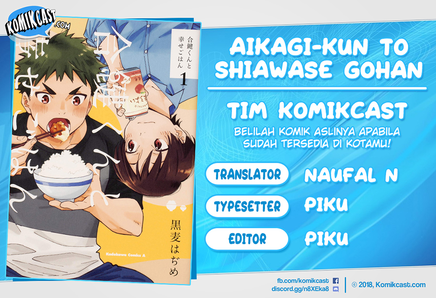 Aikagi-kun to Shiawase Gohan Chapter 09 Gambar 1