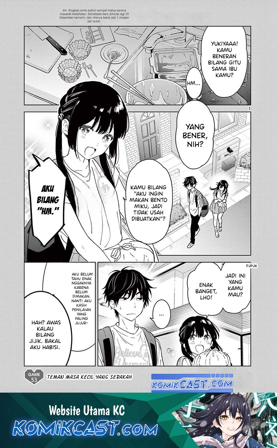 Aishiteru Game wo Owarasetai Chapter 53 Gambar 2