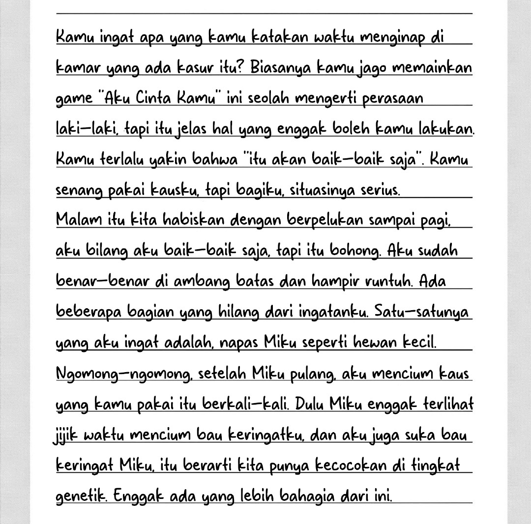 Aishiteru Game wo Owarasetai Chapter 60.5 Gambar 15