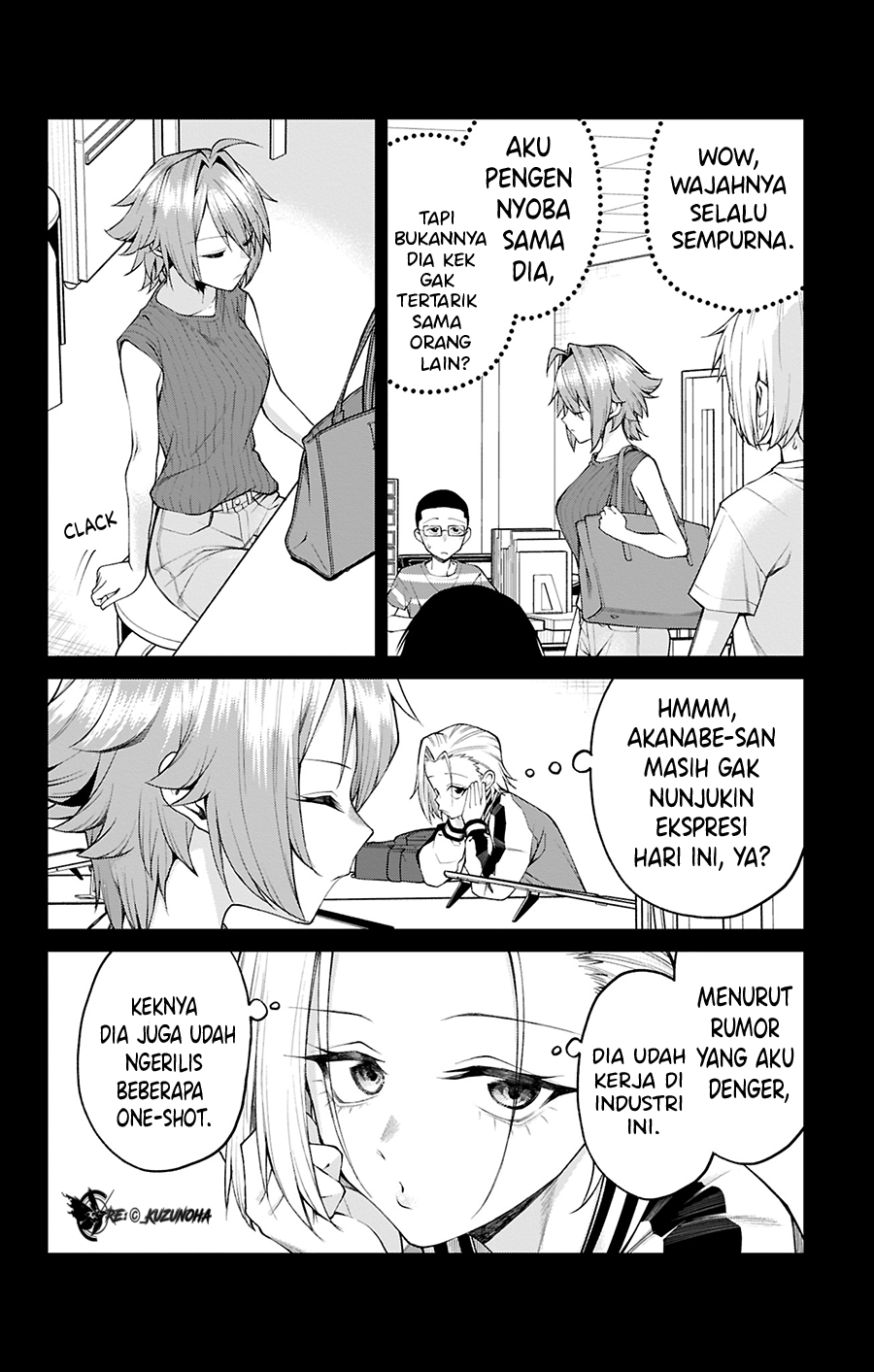 Akanabe-sensei wa Tereshirazu (Akanabe-sensei Doesn’t Know about Embarrassment) Chapter 32 Gambar 7
