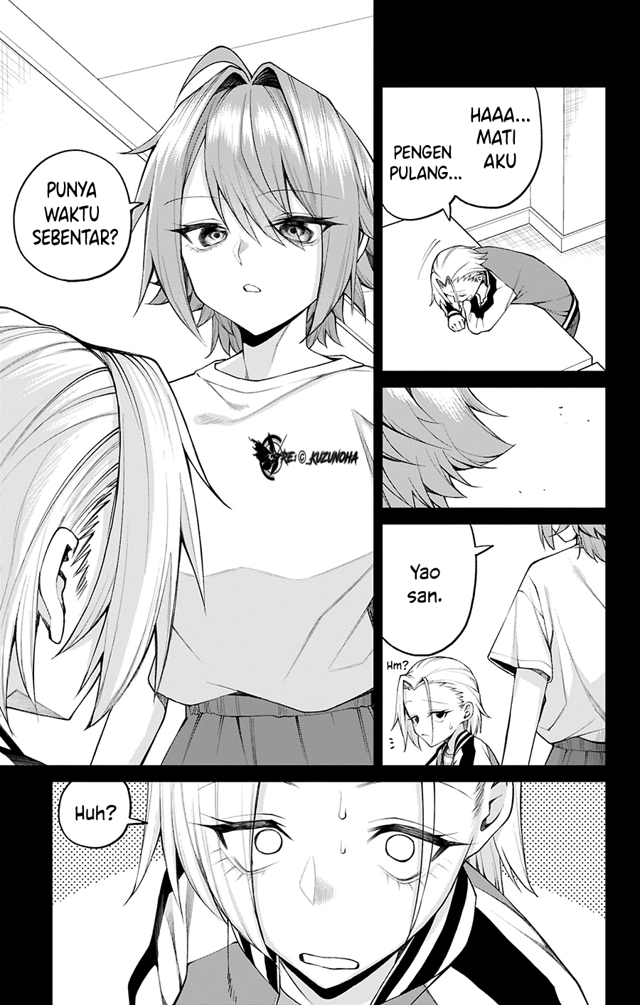 Akanabe-sensei wa Tereshirazu (Akanabe-sensei Doesn’t Know about Embarrassment) Chapter 32 Gambar 14