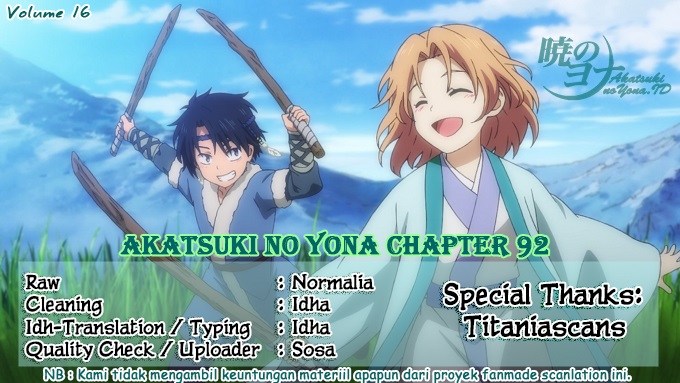 Akatsuki no Yona Chapter 92 Gambar 32