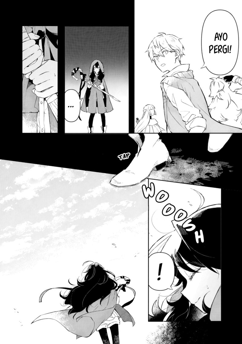 Akatsuki no Majo Reishi wa Jiyu ni Ikitai Mao Tobatsu o Oeta Node, Nonbiri o Mise o Hirakimasu Chapter 03 Gambar 25