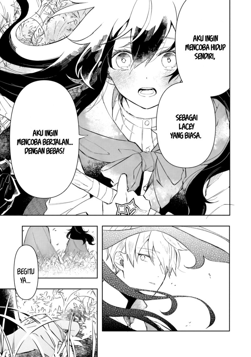 Akatsuki no Majo Reishi wa Jiyu ni Ikitai Mao Tobatsu o Oeta Node, Nonbiri o Mise o Hirakimasu Chapter 03 Gambar 36