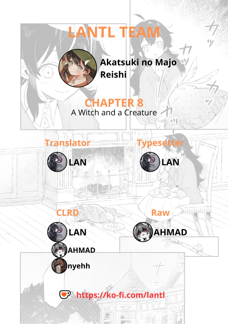 Akatsuki no Majo Reishi wa Jiyu ni Ikitai Mao Tobatsu o Oeta Node, Nonbiri o Mise o Hirakimasu Chapter 08 Gambar 1