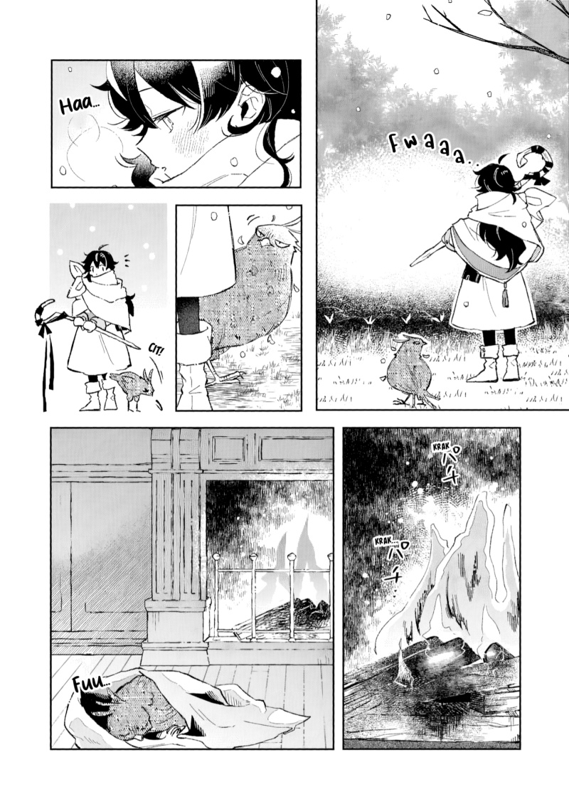 Akatsuki no Majo Reishi wa Jiyu ni Ikitai Mao Tobatsu o Oeta Node, Nonbiri o Mise o Hirakimasu Chapter 08 Gambar 13