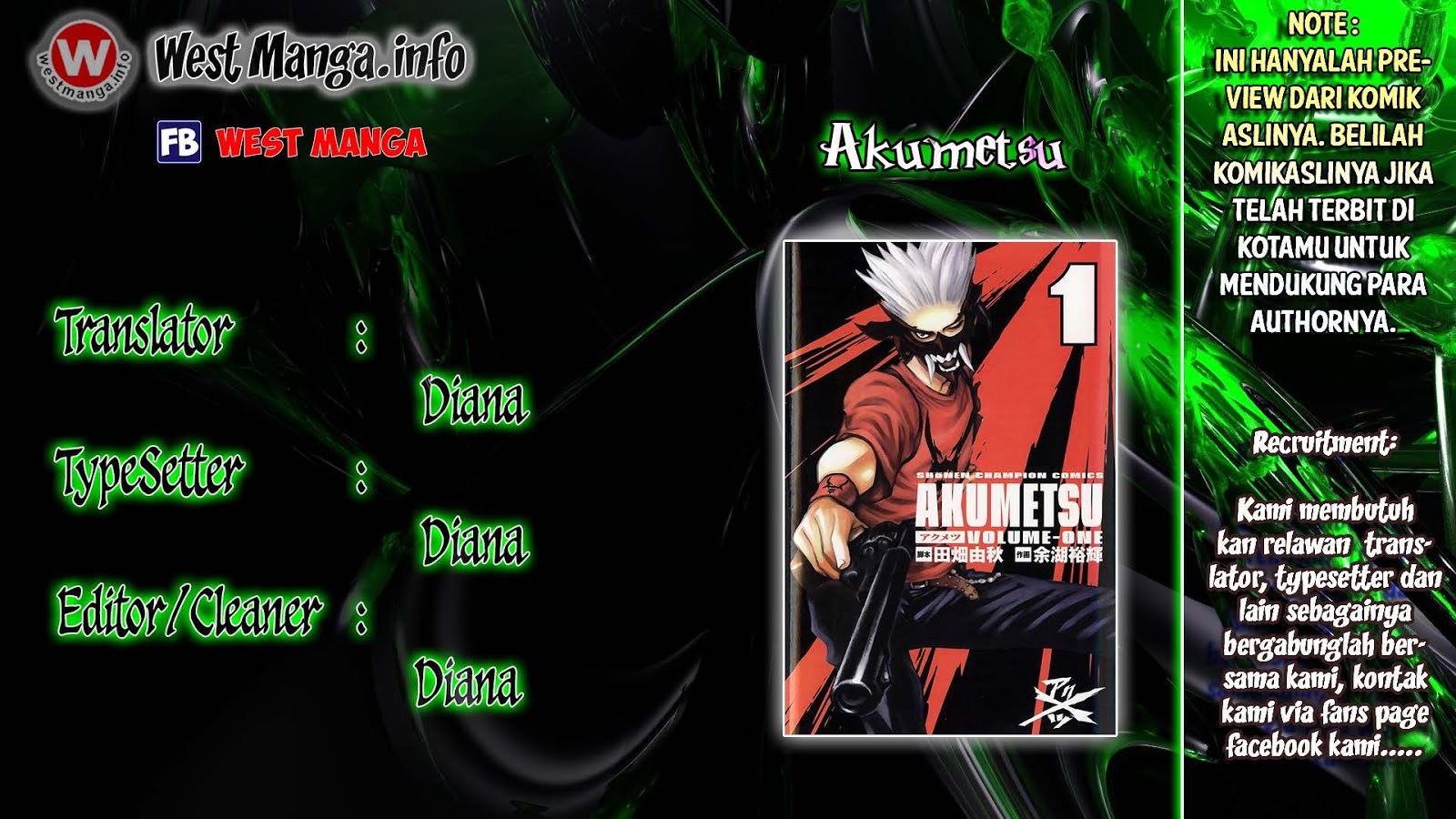 Akumetsu Chapter 01 Gambar 2