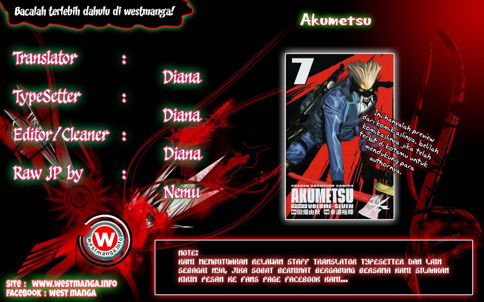 Akumetsu Chapter 07 Gambar 2