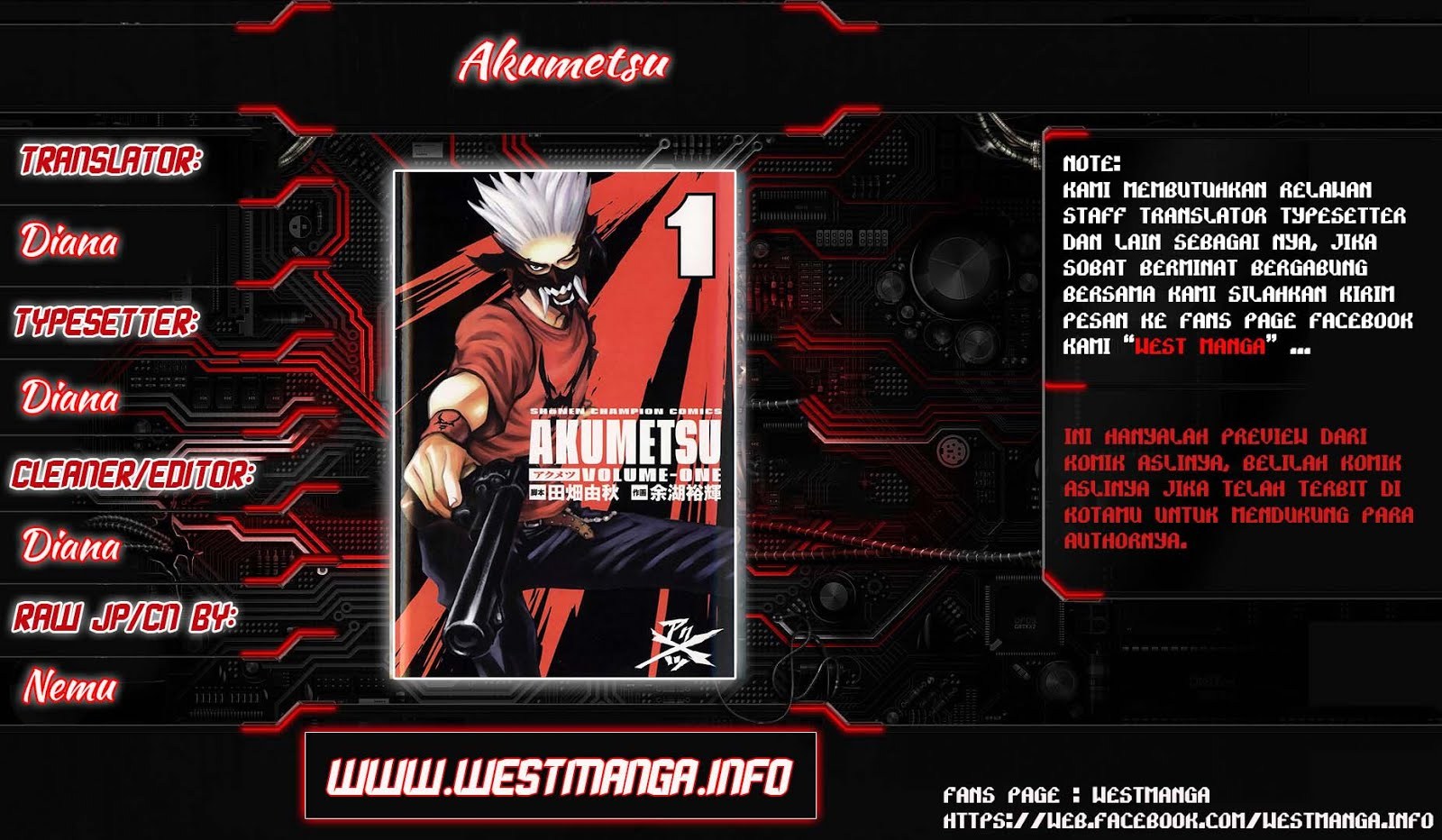Akumetsu Chapter 10 Gambar 2