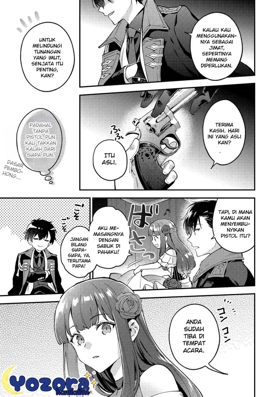 Akutou Ikka no Mana Musume, Tensei Saki mo Otome Game no Gokudou Reijou deshita Chapter 08 Gambar 15
