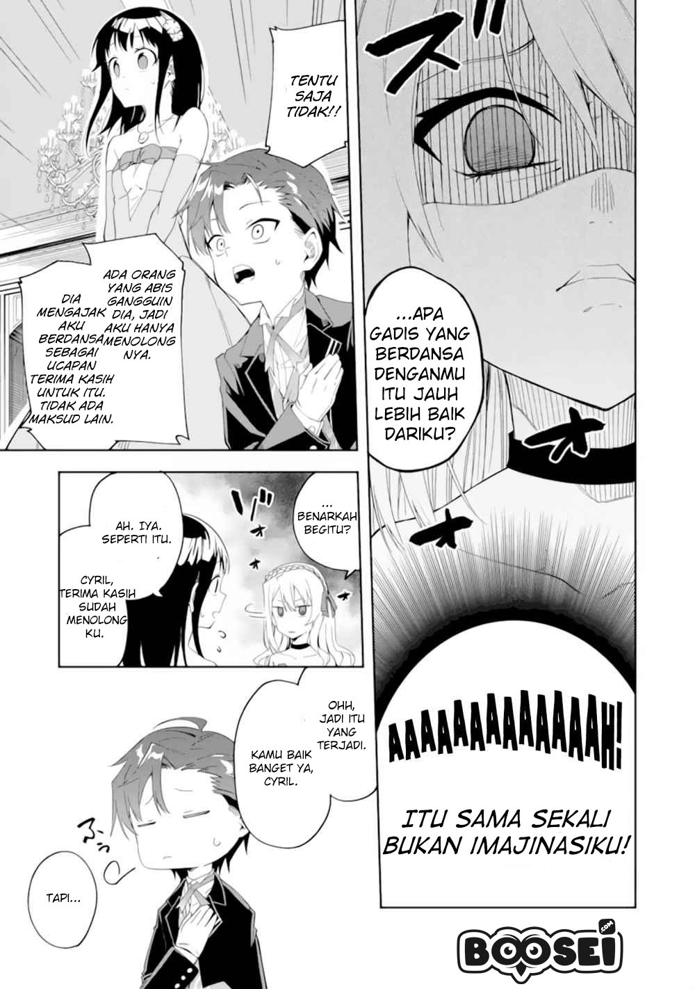 Akuyaku Reijou no Shitsuji-sama Hametsu Flag wa Ore ga Tsubusasete itadakimasu Chapter 1.2 Gambar 16