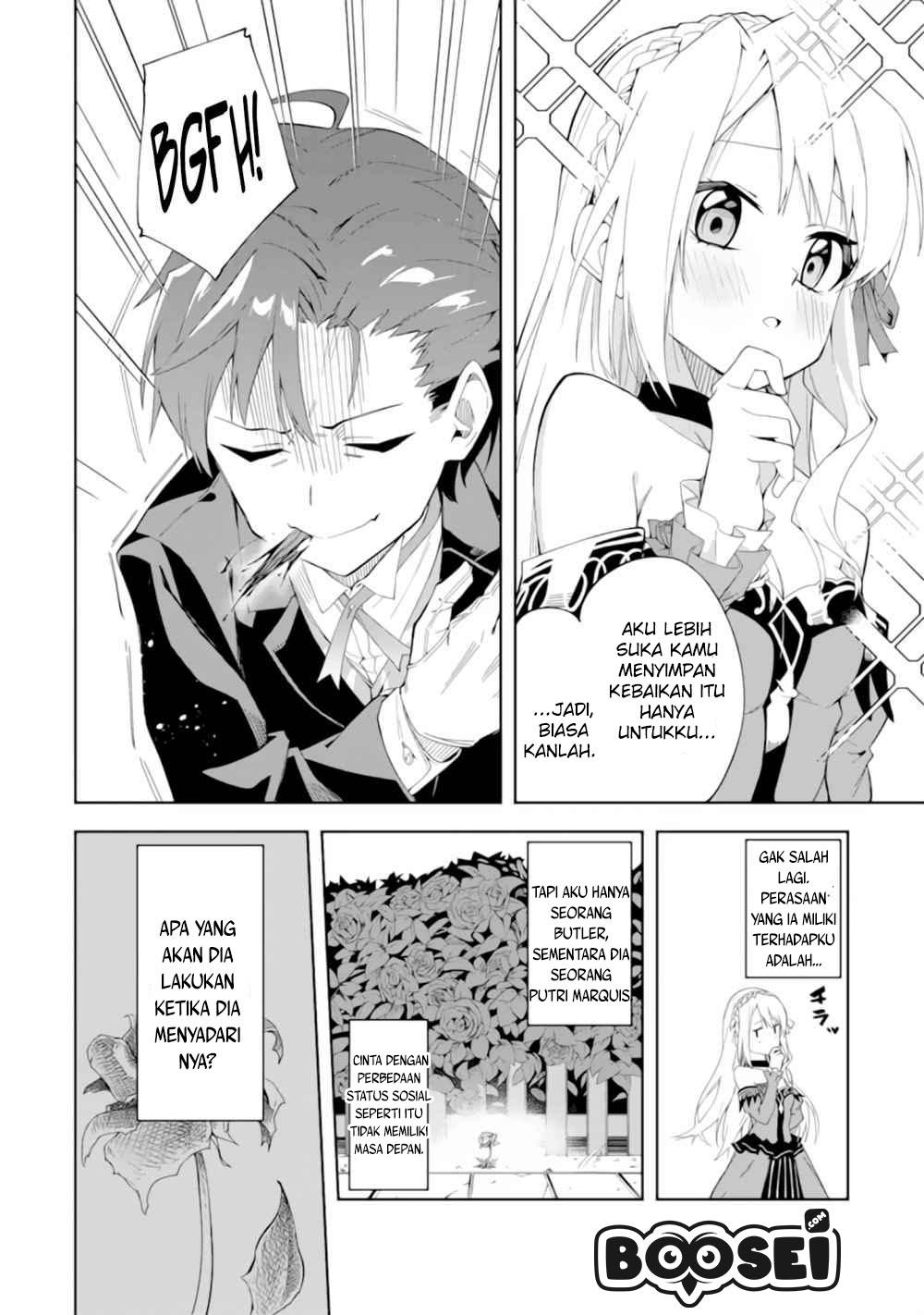 Akuyaku Reijou no Shitsuji-sama Hametsu Flag wa Ore ga Tsubusasete itadakimasu Chapter 1.2 Gambar 17