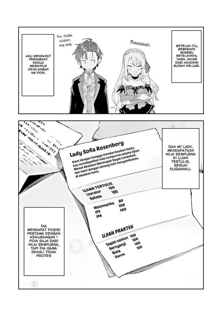 Akuyaku Reijou no Shitsuji-sama Hametsu Flag wa Ore ga Tsubusasete itadakimasu Chapter 3.2 Gambar 19