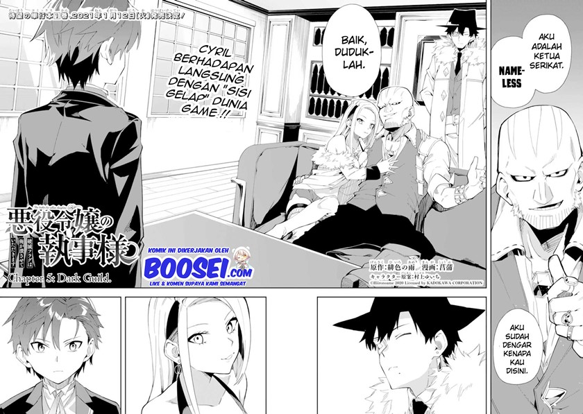 Akuyaku Reijou no Shitsuji-sama Hametsu Flag wa Ore ga Tsubusasete itadakimasu Chapter 5.1 Gambar 6