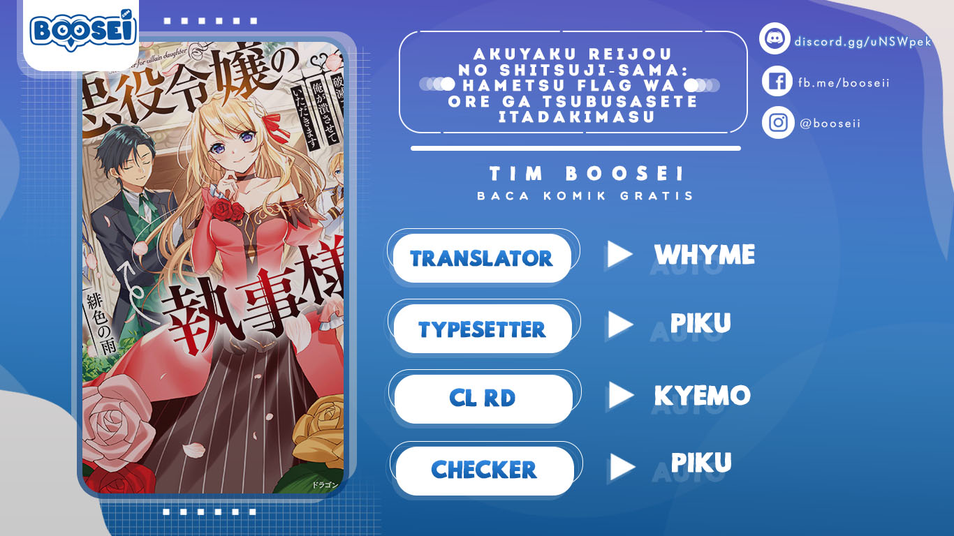 Akuyaku Reijou no Shitsuji-sama Hametsu Flag wa Ore ga Tsubusasete itadakimasu Chapter 10 Gambar 1
