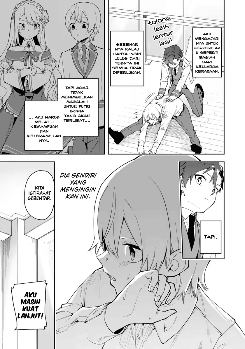 Akuyaku Reijou no Shitsuji-sama Hametsu Flag wa Ore ga Tsubusasete itadakimasu Chapter 19 Gambar 15