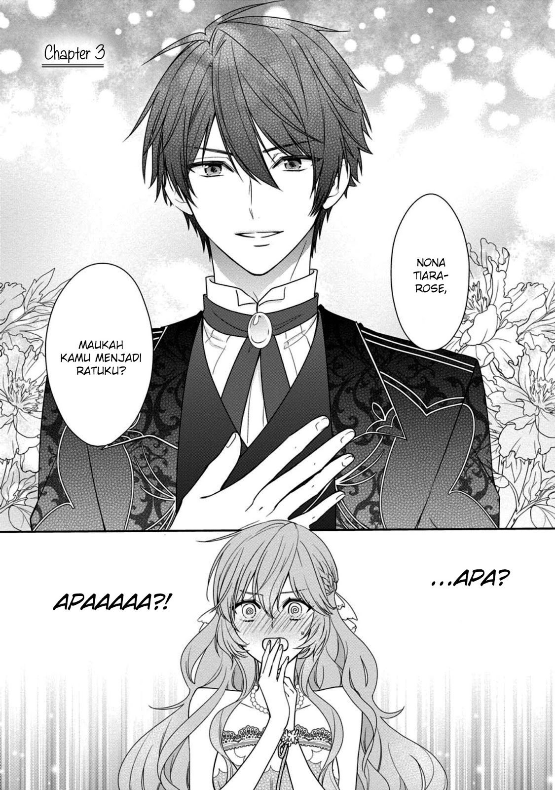 Akuyaku Reijou wa Ringoku no Outaishi ni Dekiai Sareru Chapter 03 Gambar 2
