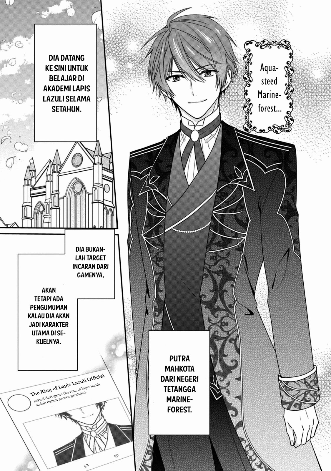 Akuyaku Reijou wa Ringoku no Outaishi ni Dekiai Sareru Chapter 03 Gambar 4