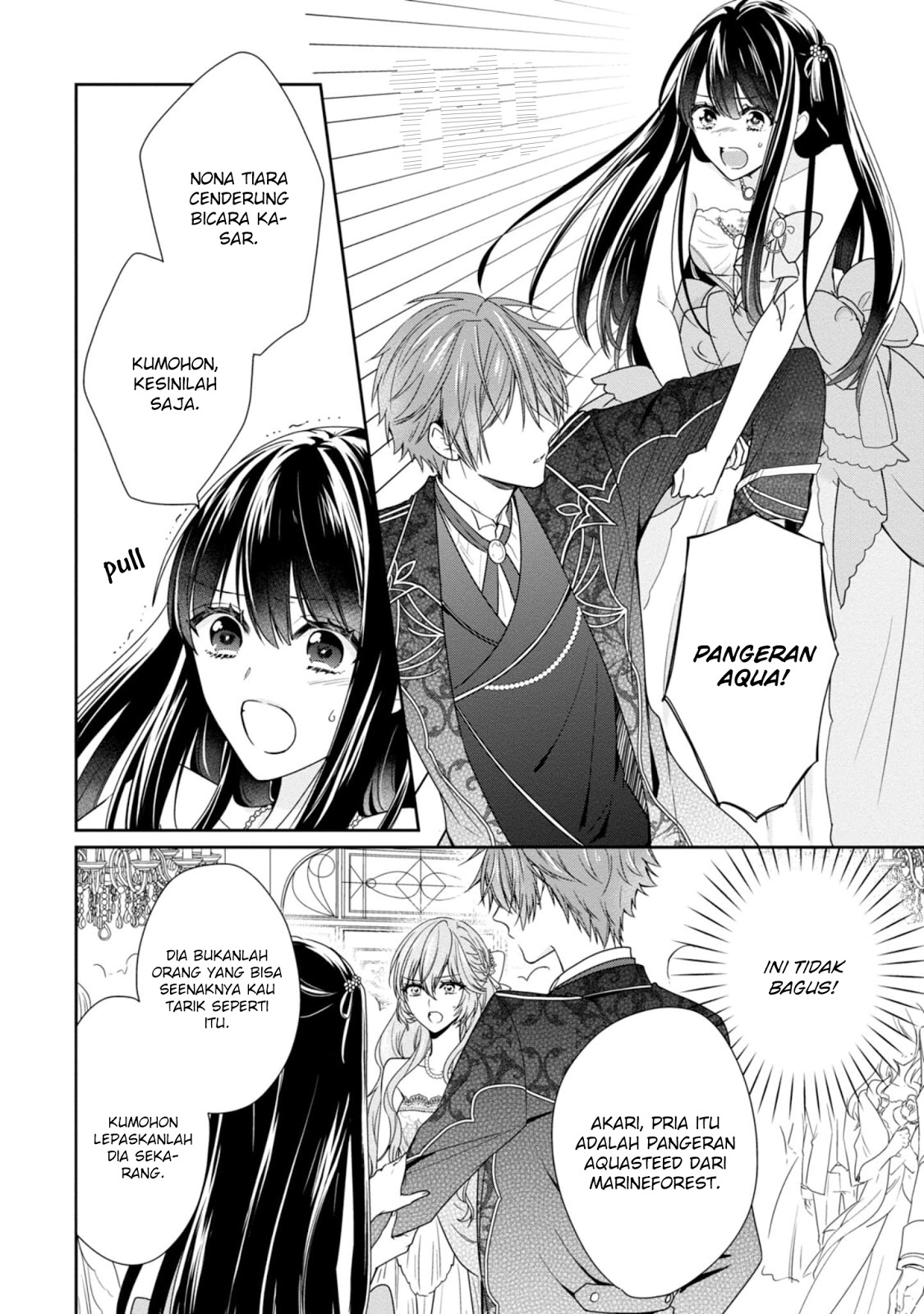 Akuyaku Reijou wa Ringoku no Outaishi ni Dekiai Sareru Chapter 03 Gambar 11