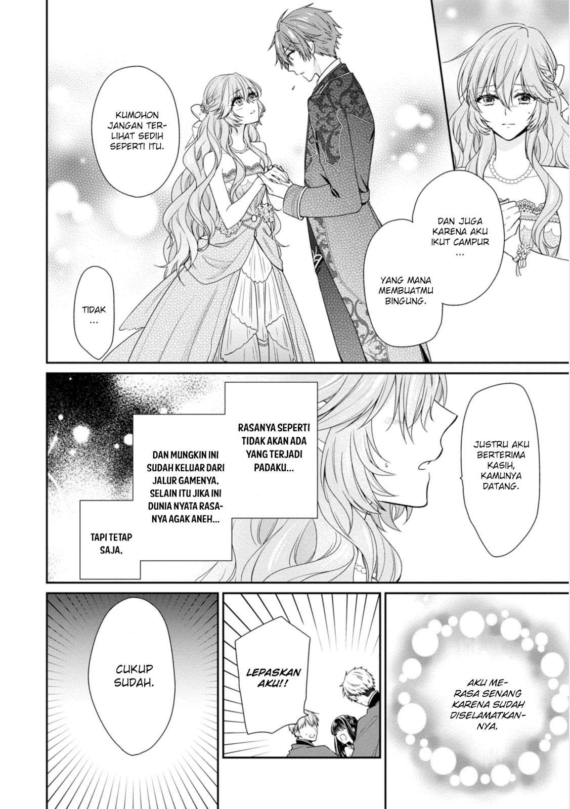 Akuyaku Reijou wa Ringoku no Outaishi ni Dekiai Sareru Chapter 03 Gambar 15