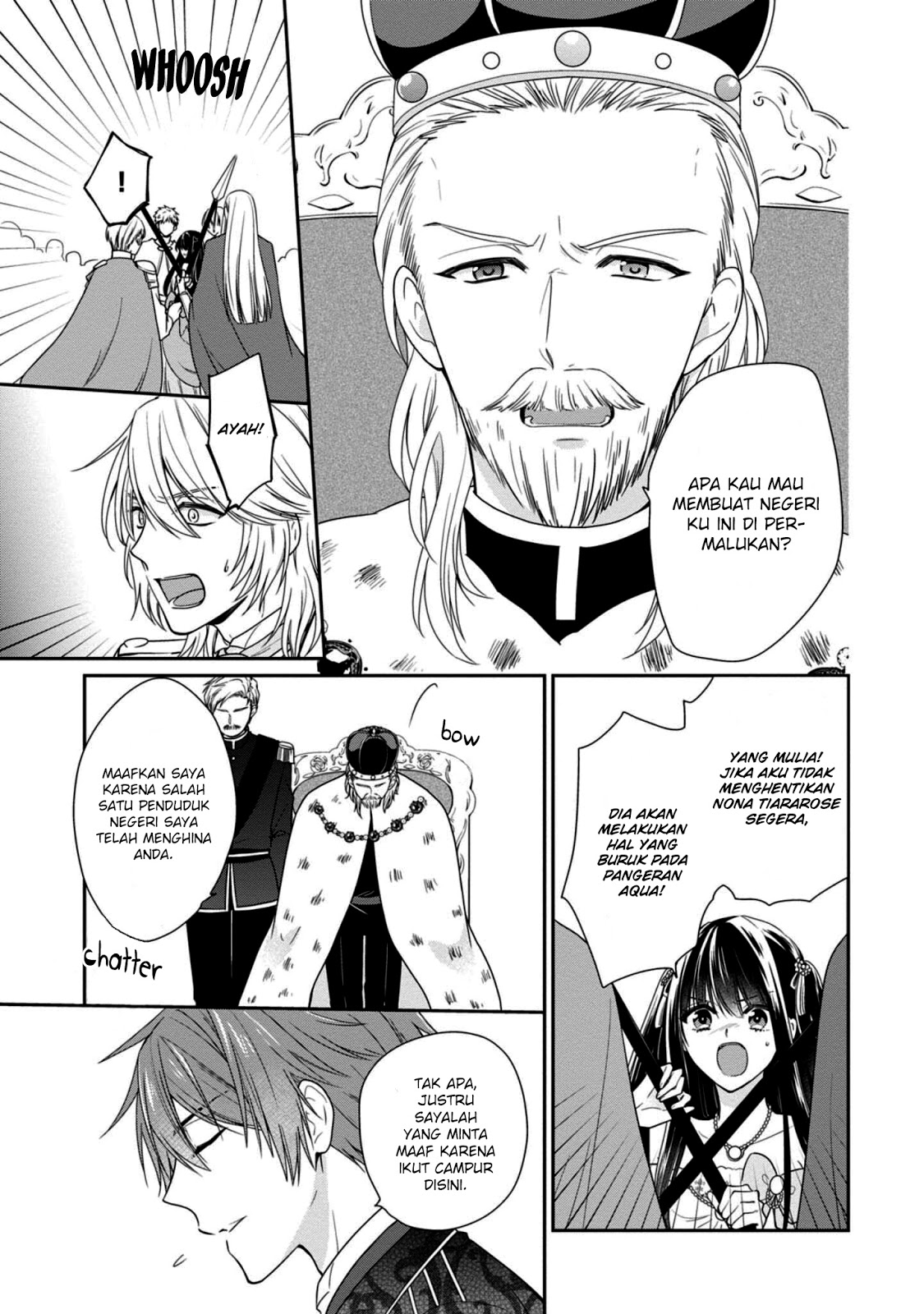 Akuyaku Reijou wa Ringoku no Outaishi ni Dekiai Sareru Chapter 03 Gambar 16