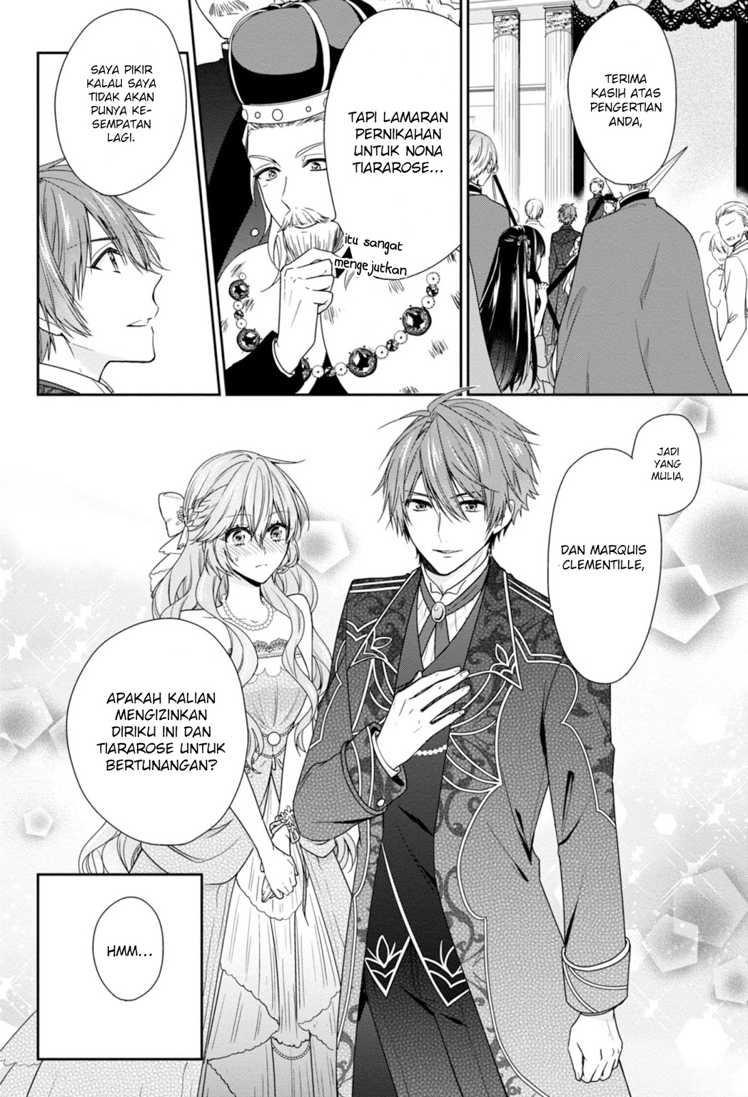 Akuyaku Reijou wa Ringoku no Outaishi ni Dekiai Sareru Chapter 03 Gambar 17