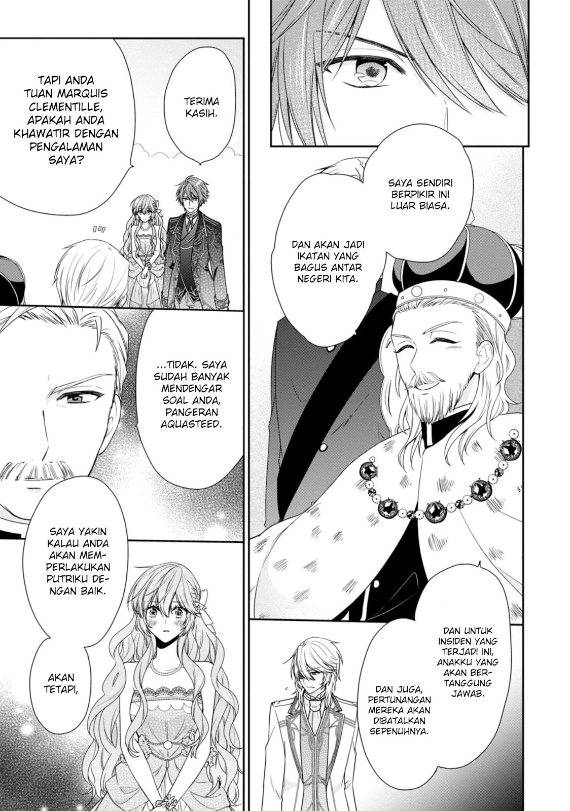 Akuyaku Reijou wa Ringoku no Outaishi ni Dekiai Sareru Chapter 03 Gambar 18