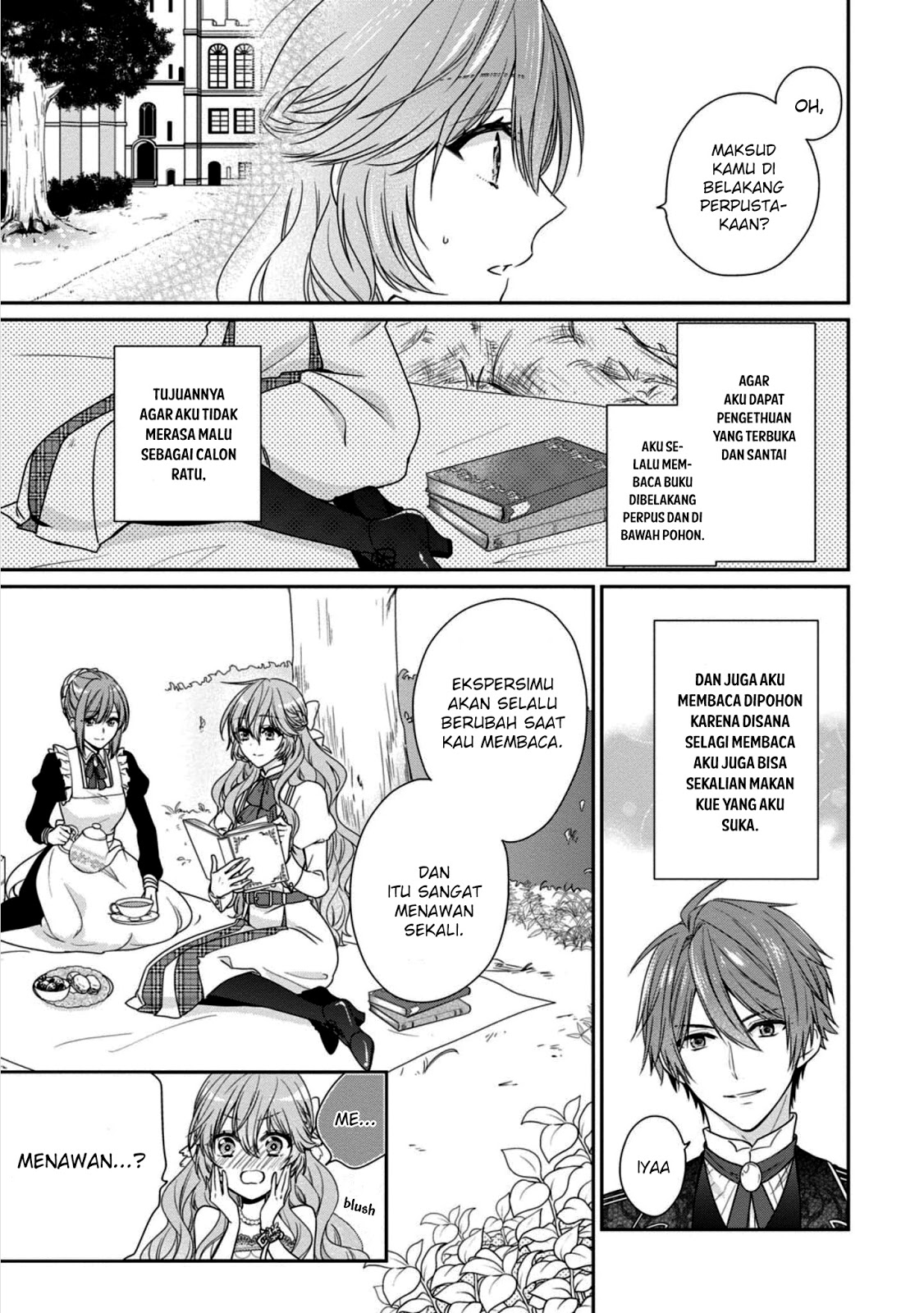 Akuyaku Reijou wa Ringoku no Outaishi ni Dekiai Sareru Chapter 03 Gambar 26
