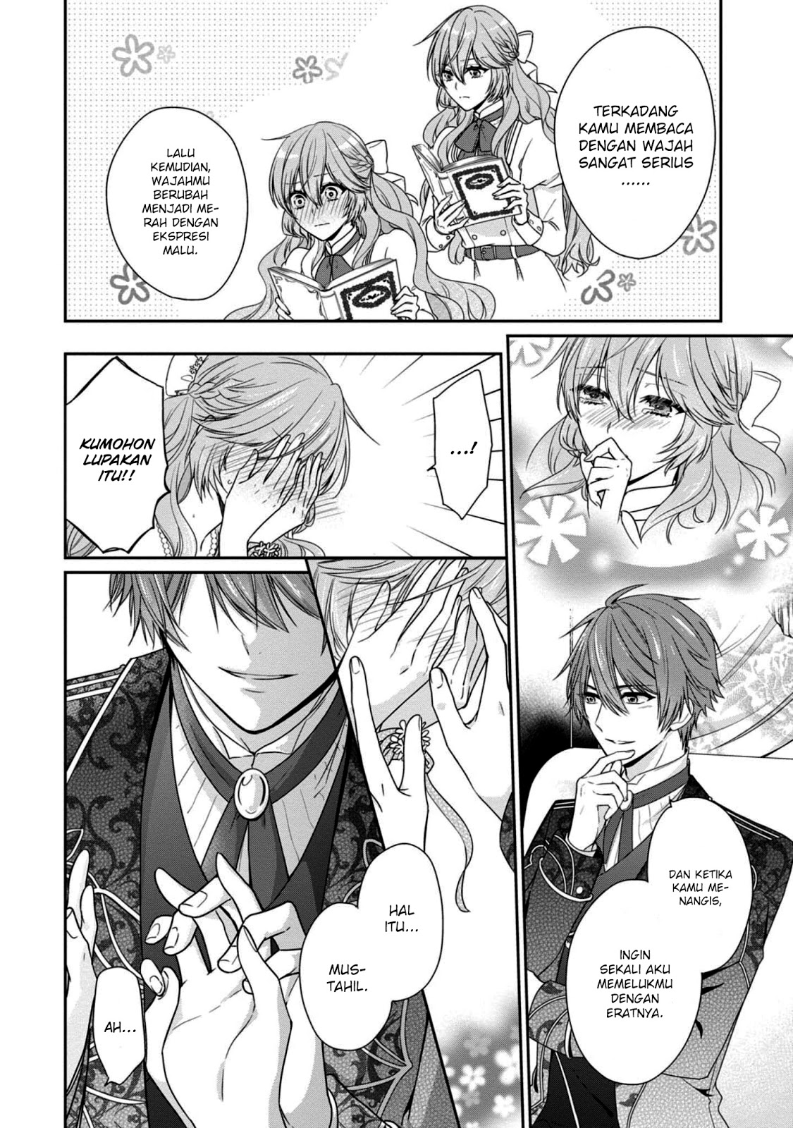 Akuyaku Reijou wa Ringoku no Outaishi ni Dekiai Sareru Chapter 03 Gambar 27