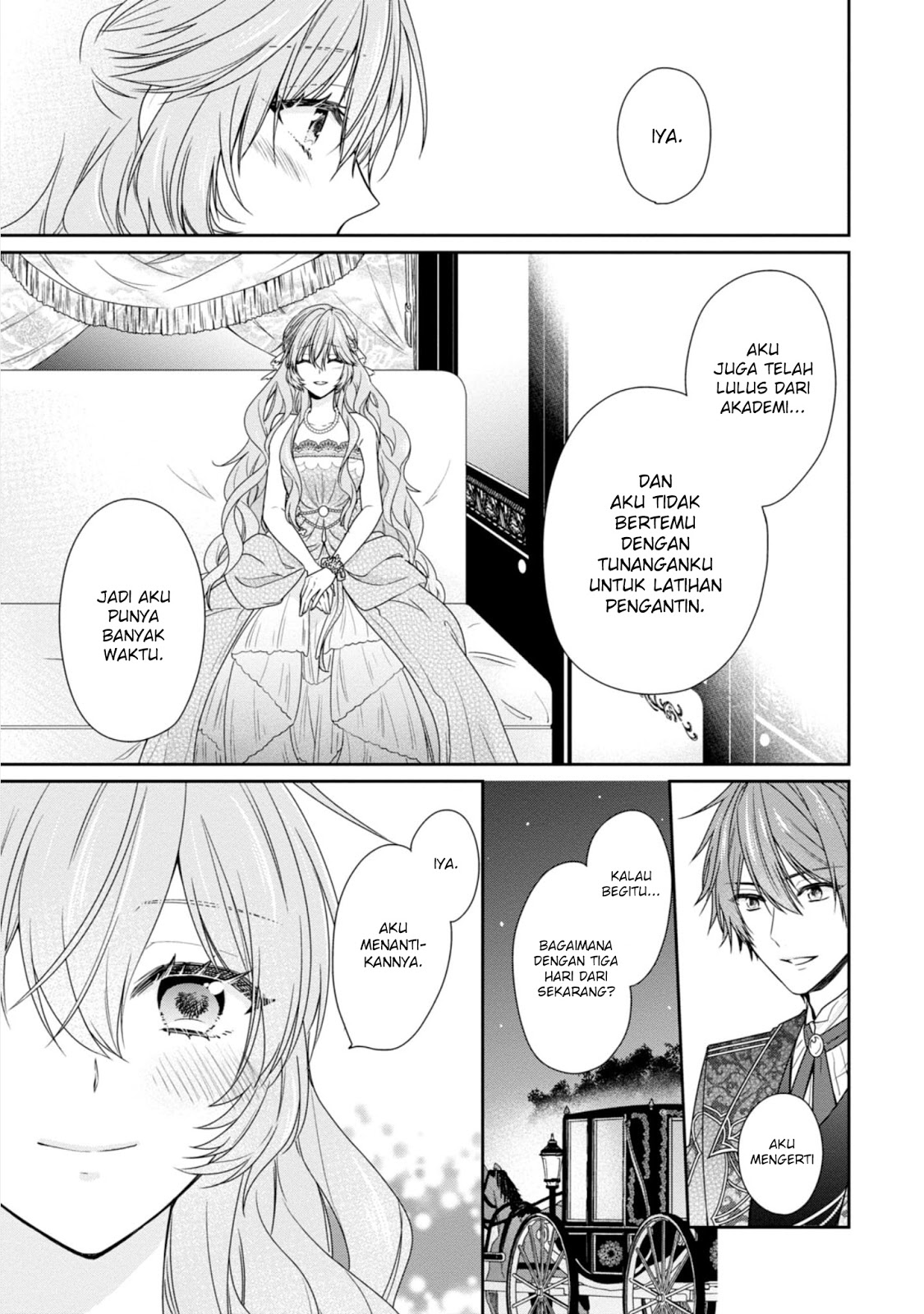 Akuyaku Reijou wa Ringoku no Outaishi ni Dekiai Sareru Chapter 03 Gambar 34
