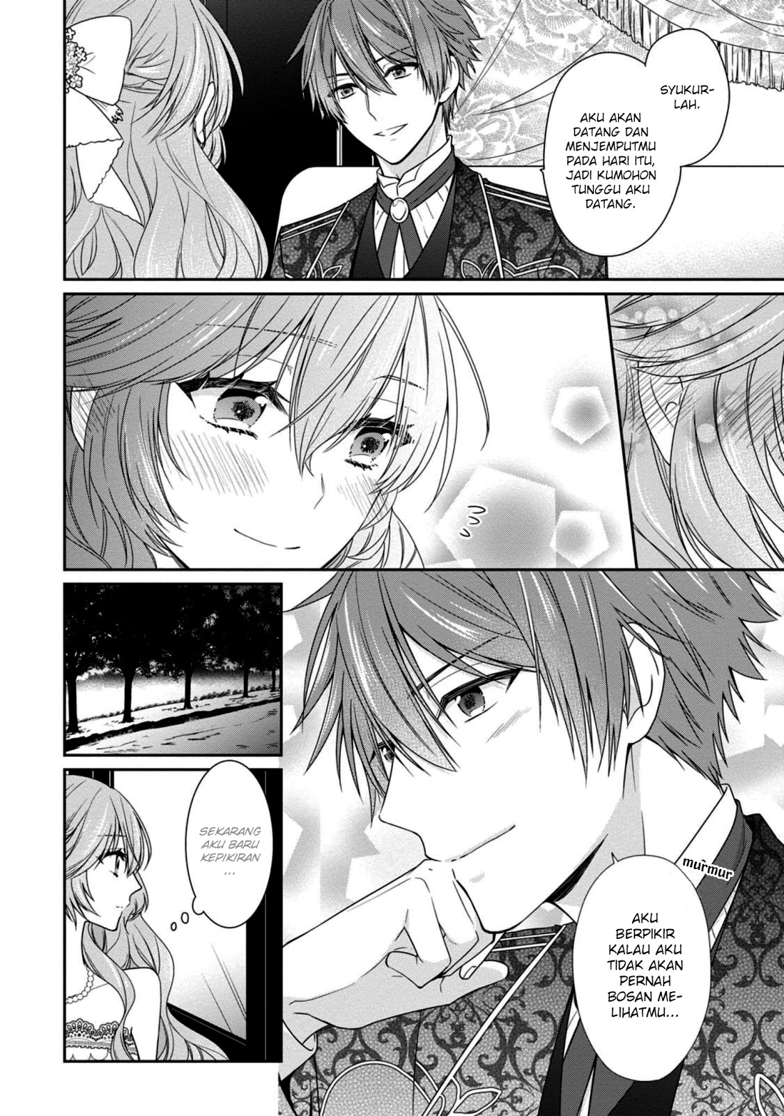 Akuyaku Reijou wa Ringoku no Outaishi ni Dekiai Sareru Chapter 03 Gambar 35