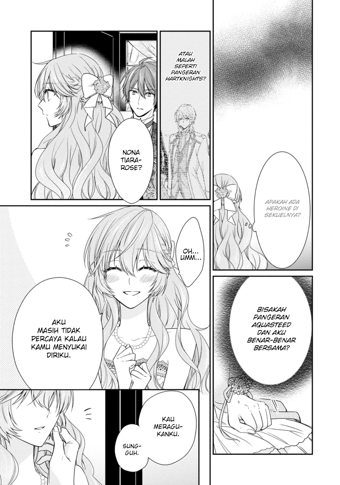 Akuyaku Reijou wa Ringoku no Outaishi ni Dekiai Sareru Chapter 03 Gambar 36
