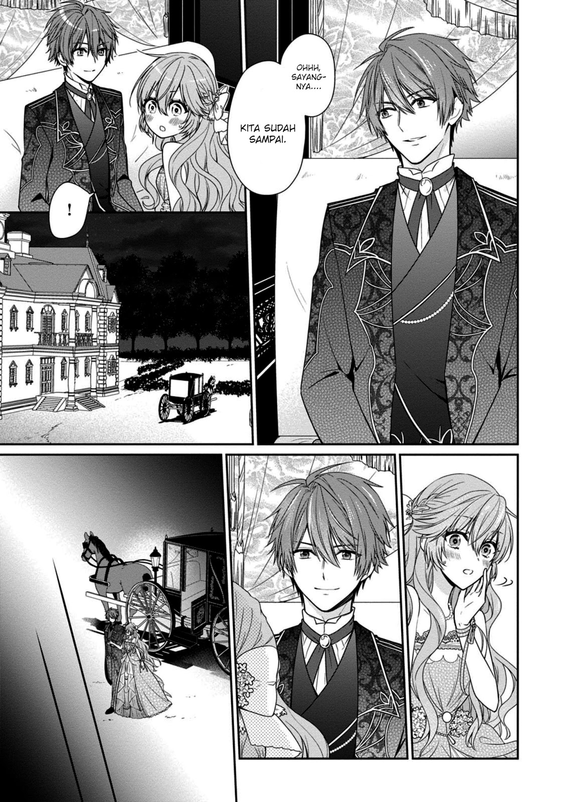 Akuyaku Reijou wa Ringoku no Outaishi ni Dekiai Sareru Chapter 03 Gambar 38