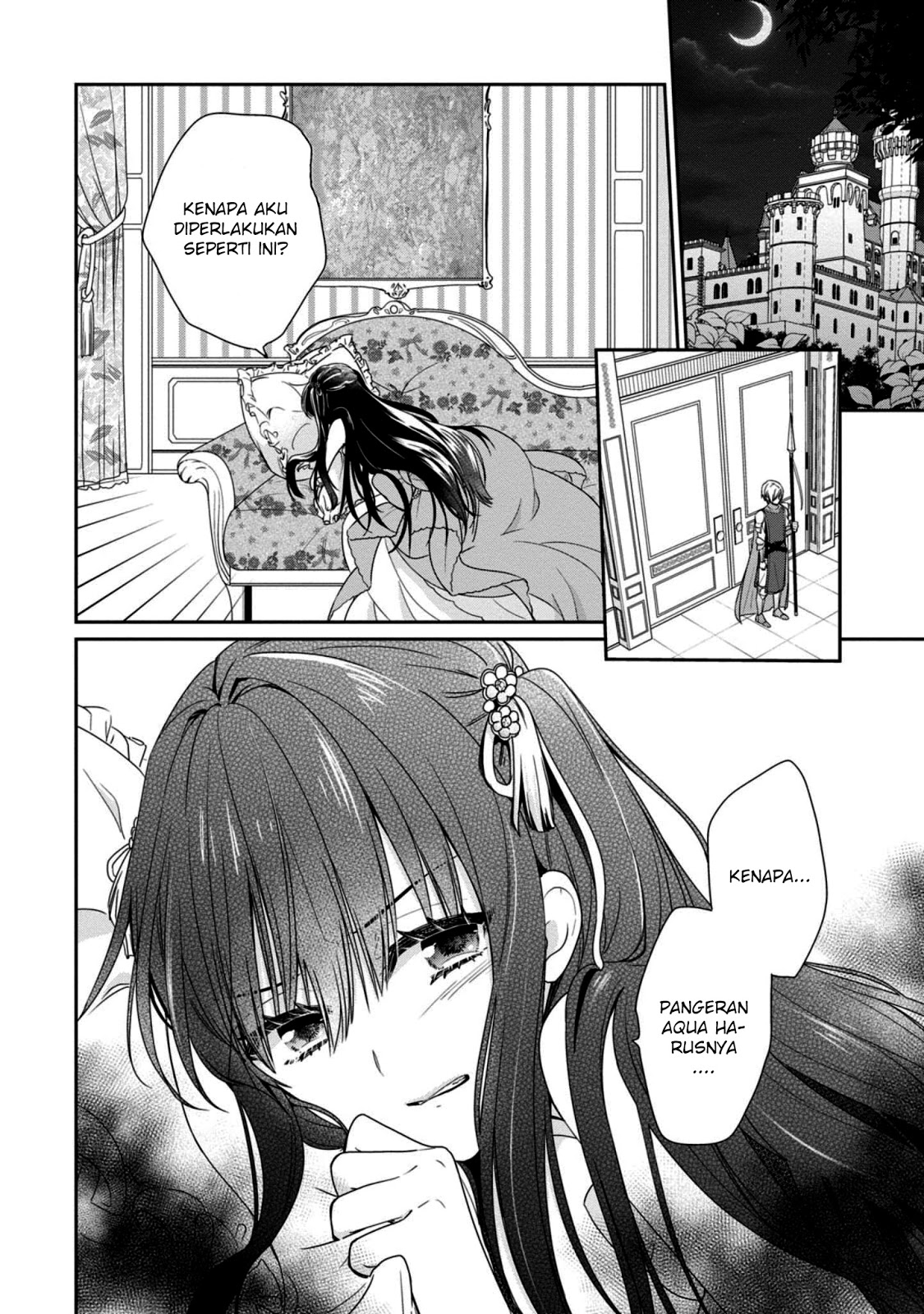 Akuyaku Reijou wa Ringoku no Outaishi ni Dekiai Sareru Chapter 03 Gambar 39