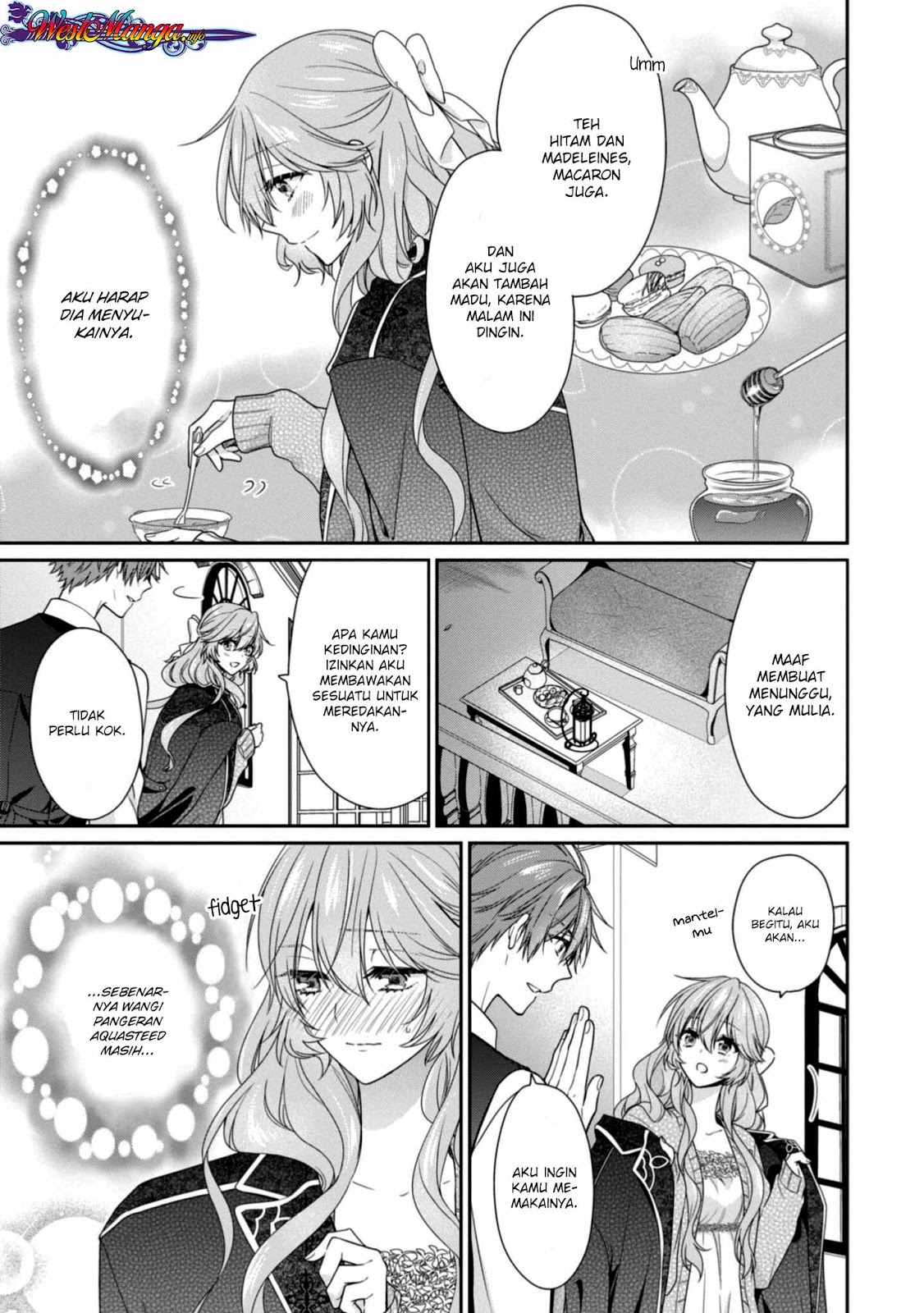 Akuyaku Reijou wa Ringoku no Outaishi ni Dekiai Sareru Chapter 05 Gambar 15
