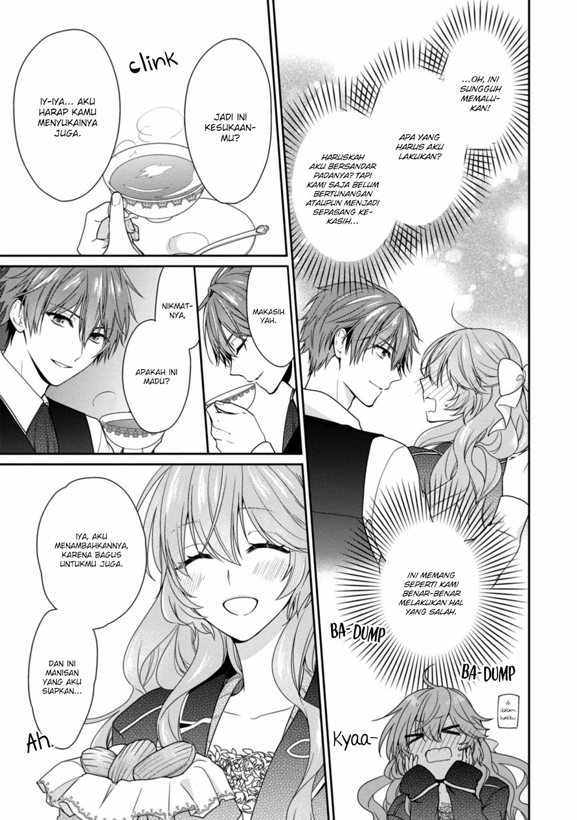 Akuyaku Reijou wa Ringoku no Outaishi ni Dekiai Sareru Chapter 05 Gambar 17